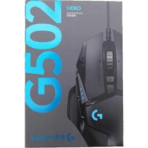 Original Logitech G502 Hero Professional Gaming Mouse 16000 DPI Gaming Programming Mouse