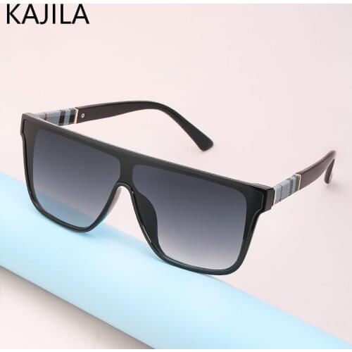 Oversized Square Sunglasses Women Big Frame 2021 New Fashion Trend Sun Glasses For Men With Bag Vintage Oculos De Sol Masculino