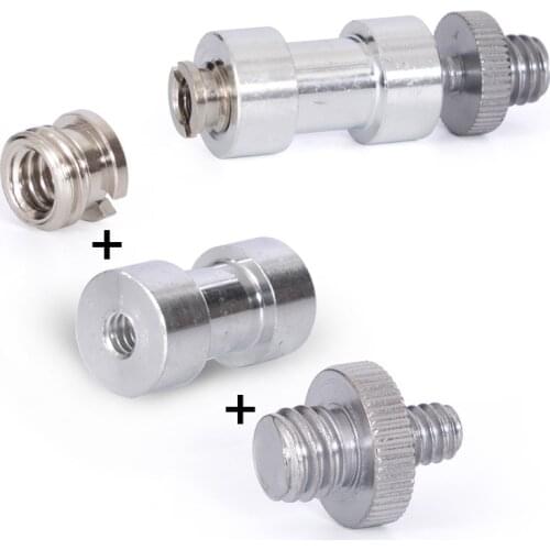 1/4" to 3/8" Male to Female Thread Screw Mount Adapter Tripod Plate Screw mount for Camera Flash Tripod Light Stand