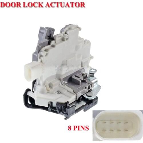 Rear left for SEAT ALTEA XL TOLEDO III Door Lock Catch Mechanism - 1P0839015A 5P0839011C 5P0839011 5P0833055A W05P0839011
