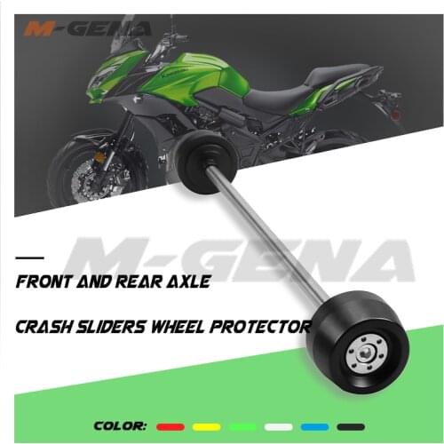 Front Wheel Fork Slider Protector For NINJA VERSYS650 VERSYS 650 2017-2020 2018 2019 Motorcycle Accessories Axle Crash Cap Moto