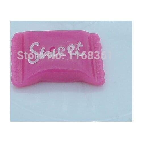 1pcs/lot resin flat back hot pink sweet candy 23mm simulation of food Cabochon Scrapbook DIY phone decoration B303-8