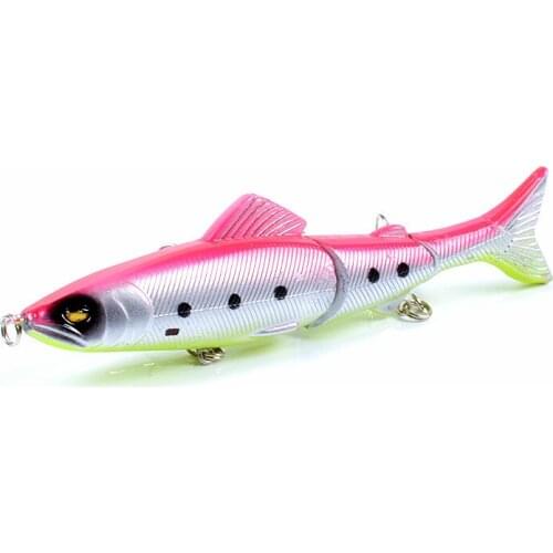 1pcs Top Fishing Lures 130mm/20.6g Jointed Minnow Wobblers ABS Body with Fish Hook Swim Crankbait Wobblers Hard Bait