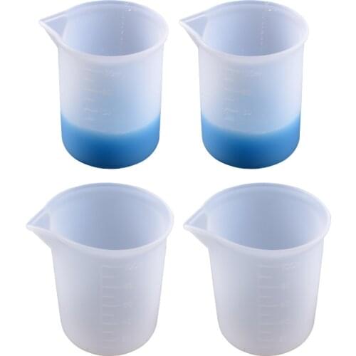 100ML No-wash Cups Dispenser Repeated Use Silicone Resin Mold Kit For DIY Epoxy Resin Jewelry Making Tools Accessories
