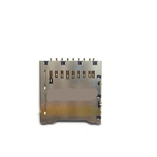 Free shipping 100PCS Original SD Card Socket AXA2R73061P Selp Push 9P Connector Socket