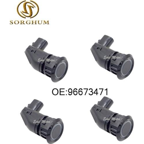 4PCS New Brand 96673471 Black Ultrasonic Parking Sensor PDC For Chevrolet Captiva