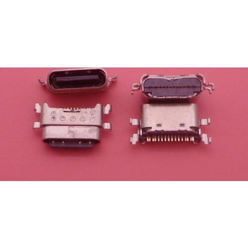 50pcs New Type C Micro USB Jacks Charging Port Charger Dock Plug In Socket Connector For Motorola Moto One Fusion