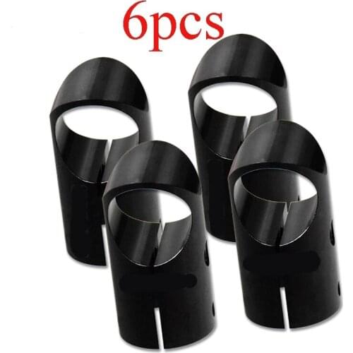 6PCS aluminum alloy D20/25/30mm tee joint tee tripod landing gear carbon tube fixed joint holder for UAV