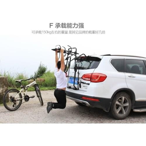 Roof Racks Car bike rack auto SUV car bike rack cross-country car trunk, after rear bike rack hanging with car suspension frame