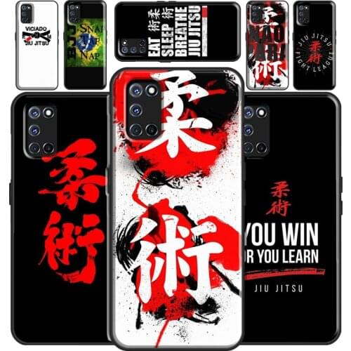 BJJ Brazilian Jiu Jitsu Art Case For OPPO A72 A52 A15 A91 A83 A3S A5S A5 A9 A53 A31 2020 F5 F7 Find X2 X3 Pro Cover
