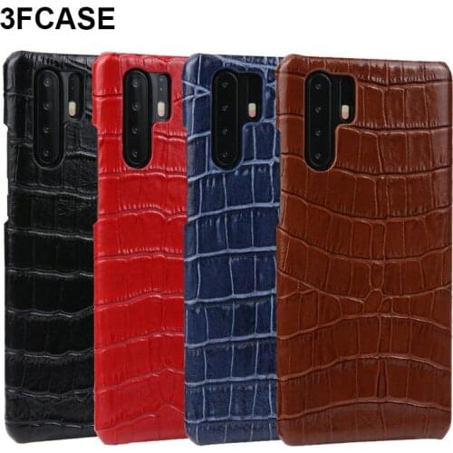 Leather P20 Pro Case For Huawei P30 Pro Case Luxury Crocodile P30 Cover Shockproof Cowhide P20 Coque For Huawei P20 P30 Pro Case