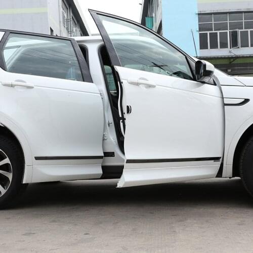 For Mercedes GL X166 2013-2019 stainless steel Silver/Black Car Door Body Anti-scratch Trim Protector Sticker Car Accessories