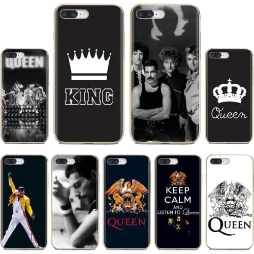 For Samsung Galaxy A10 A30 A40 A50 A60 A70 a12 a31 a41 a51 a71 a20e a21s M30 King Queen Freddie Mercury band Phone Soft Case