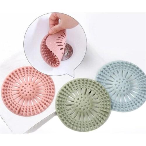 20pcs/lot Kitchen Sink Filter Stopper Sewer Drain Hair Colanders Strainers Filter Bathroom Drain Kitchen Sink