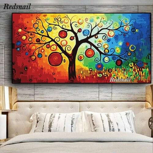 Tree of life Diy diamond embroidery money rich tree diamond painting full mosaic 5d picture of rhinestone Art large Size YY2413