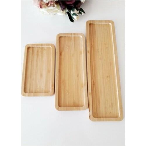 Brown Breakfast Set 3 pcs bamboo plate
