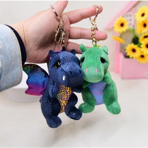 Cool new Cute Pretty pterodactyl Upscale Exquisite pendant Keychain car Decorate good quality soft Soothing doll christmas gift