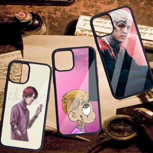 Lil Peep Phone Case PC for iPhone 11 12 pro XS MAX 8 7 6 6S Plus X 5S SE 2020 XR