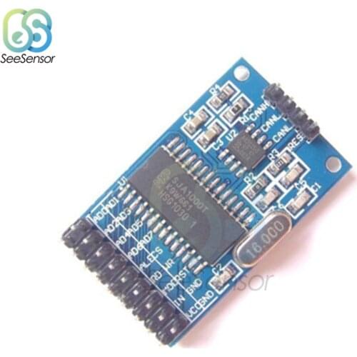 SJA1000T CAN Communication Module SJA1000+PCA82C250 CAN Bus Development Board CAN Development Board 5V Power Supply