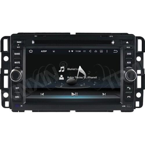 For Hummer H2 2008-2011 Android 9 4+64 Multimedia Player Auto Radio Tape Recorder Car DVD Player GPS Navigation Headunit Stereo