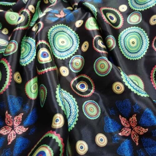 Tilda Craft Soft Satin Fabric DIY Lining Ribbon Lovely Glossy Polyester Charmeuse Material