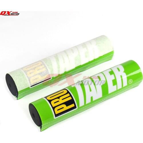 Cross Bar Pad 7/8" Handlebars 10" 250mm Green For KX KLX KXF Motocross Motorcycle Enduro Renthal Handlebars