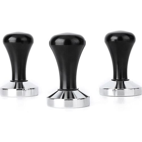 51mm /53mm/58mm Tamper Handmade Coffee Pressed Powder Hammer Maker Cafe Barista Tools Restaurant Home Office Machine Accessories