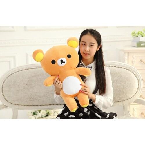 About 65 cm relax bear plush toy Rilakkuma bear doll,gift b0069