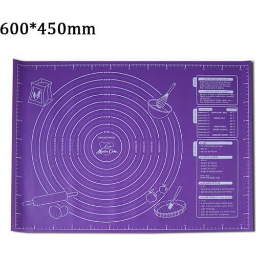 45x60cm Silicone Pad Baking Mat Sheet Extra Large Baking Mat for Rolling Dough Pizza Dough Non-Stick Maker Holder Kitchen Tools