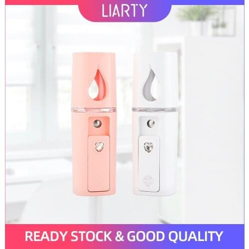 USB Rechargeable Nano Facial Mist Sprayer 20ML Mini Face Steamer Humidifier Portable Makeup Airbrush Skin Moisturizing Cleaner