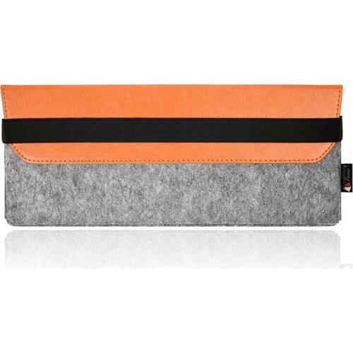 Protective Storage Case Shell Bag For Apple Magic Trackpad PU Leather Pouch Soft Sleeve keyboard For Apple Magic Trackpad