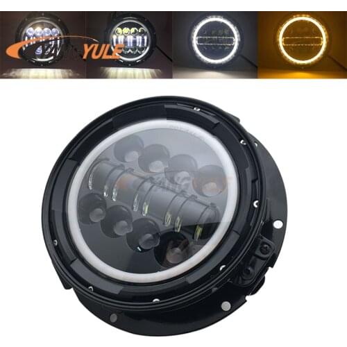 1pc 7 Inch LED Headlights Trim Ring, Black/Chrome Round Mounting Bracket for 7Inch LED Headlights Motorcycles