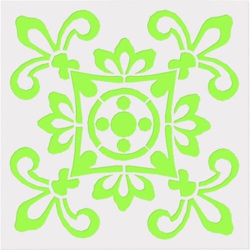 13*13 Creative Layering Stencils for Diy scrapbook/photo album Decorative Embossing coloring,painting stencil,home decor