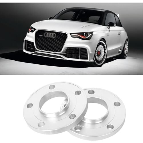 2PCS 5x100 57.1CB Aluminum Centric Wheel Spacers Tire Adapters Rims Flange Hubs For Audi A1 2011