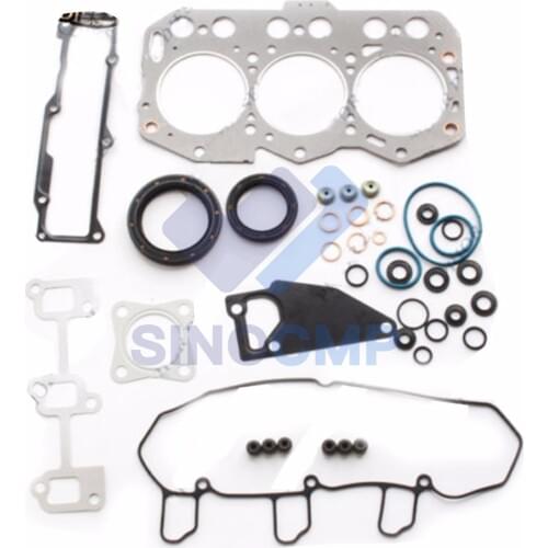 3TNV76 Engine Gasket Kit For Mini Excavator Loader and Generator Set YM119717-92680 119717-92680