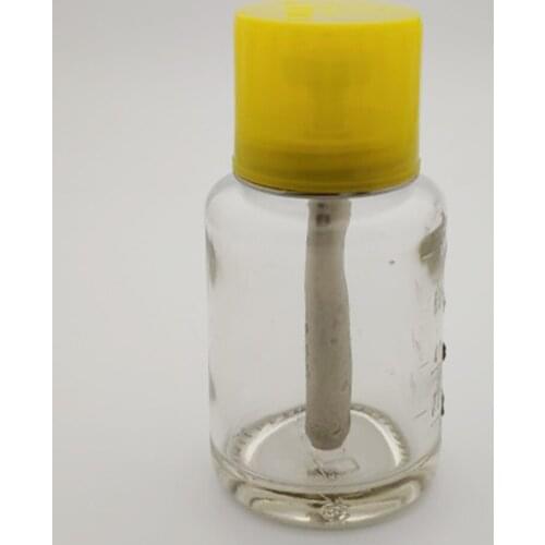 80ml Empty Press Pump Dispenser Bottle Container for Nail Polish Makeup Remover