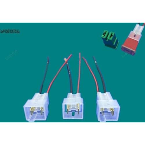 Car high power square fuse socket plug external plug large outer socket fuse box with line socket CD50 Q04