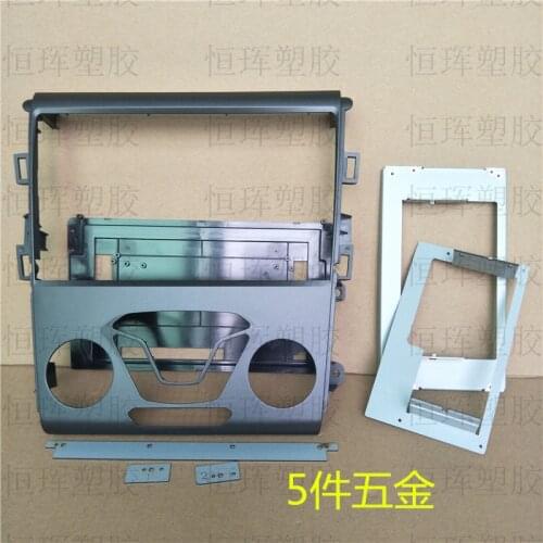 Car Fascias Navigation Frame Dash Kit For 9" Universal Android Multimedia Player For Ford Mondeo 2013-2017
