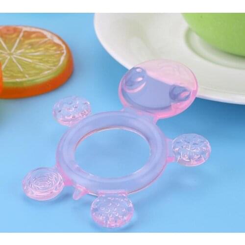 Safety Cute Baby Teether Kids Silicone Soother Teething Chewable Pacifier Gifts Infants Necklace Hanging Toy Baby Care