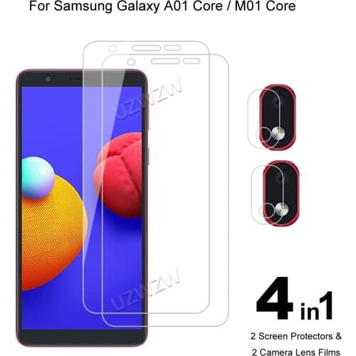 For Samsung Galaxy A01 Core / M01 Core Camera Lens Film Protective Glass Screen Protector Guard Tempered Glass