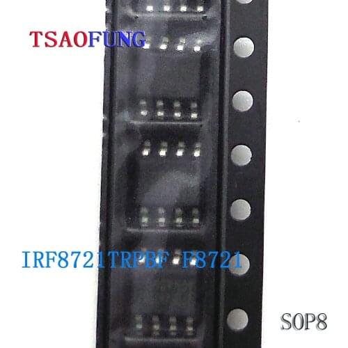 5Pieces IRF8721TRPBF IRF8721PBF IRF8721 F8721 SOP8 Integrated Circuits Electronic Components