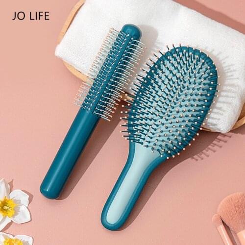 JO LIFE Paddle Hair Brush Beauty Tools Hair Styling Air Cushion Comb Curly Hair Scalp Massage Anti-static No Hair Tangle Comb