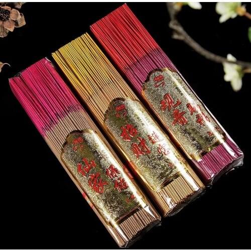 Chinese Incense Natural Handmade Buddhist Meditation Healing Fragrance From Sticks With Sandalwood 500g Smoke Free 3 colors