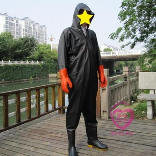 Outdoor Whole body dress gloves wading suit pants waterproofs shoes protect raincoat suits overall onesie clothes fishing