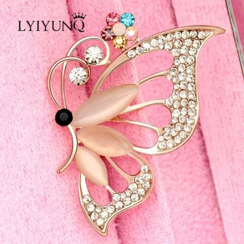 LYIYUNQ Butterfly Brooches For Clothes