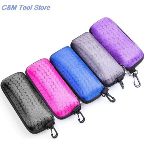 New Eyewear Cases Cover Sunglasses Case Glasses Box With Lanyard Zipper Eyeglass Cases For Men Women