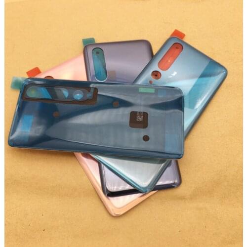 OEM Rear Housing Cover For Xiaomi Mi 10 Back Cover Housing Cases Mi 10Pro 5G Rear Battery Cover Door Replacement Repair Parts