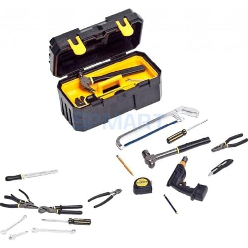 1/6 Scale Plastic Hand Tools Toolbox Set Repair Kit Repairman Accessories for 12'' Action Figure Hot Toys Drangon DID Enterbay