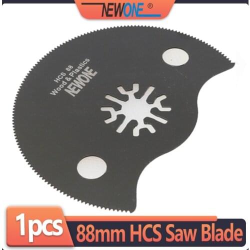 1 pcs of 88mm HCS Segment Saw Blade fit for Makita,AEG,Fein,Dremel and most brands of Multi-tool and Electric Trimmer