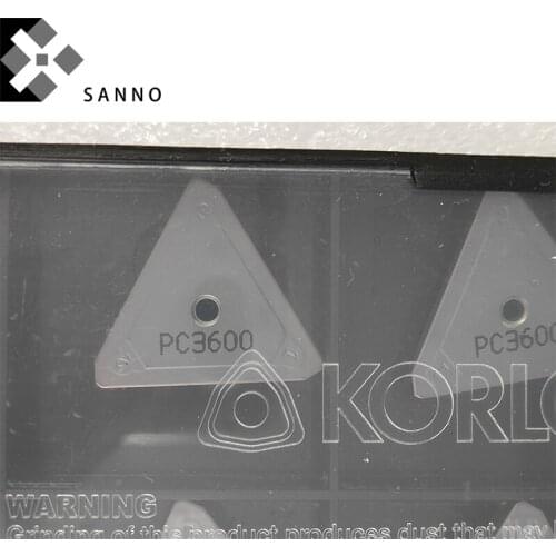 TPKN2204PDSR-SU PC3600 cnc carbide inserts milling turning lathe tool cutting blade inserts